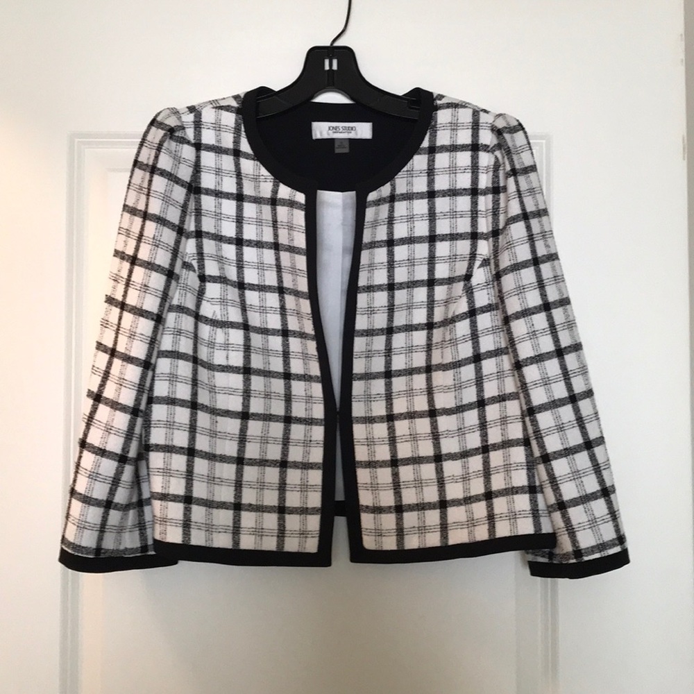 Never Worn Plaid Professional Jacket/Blazer